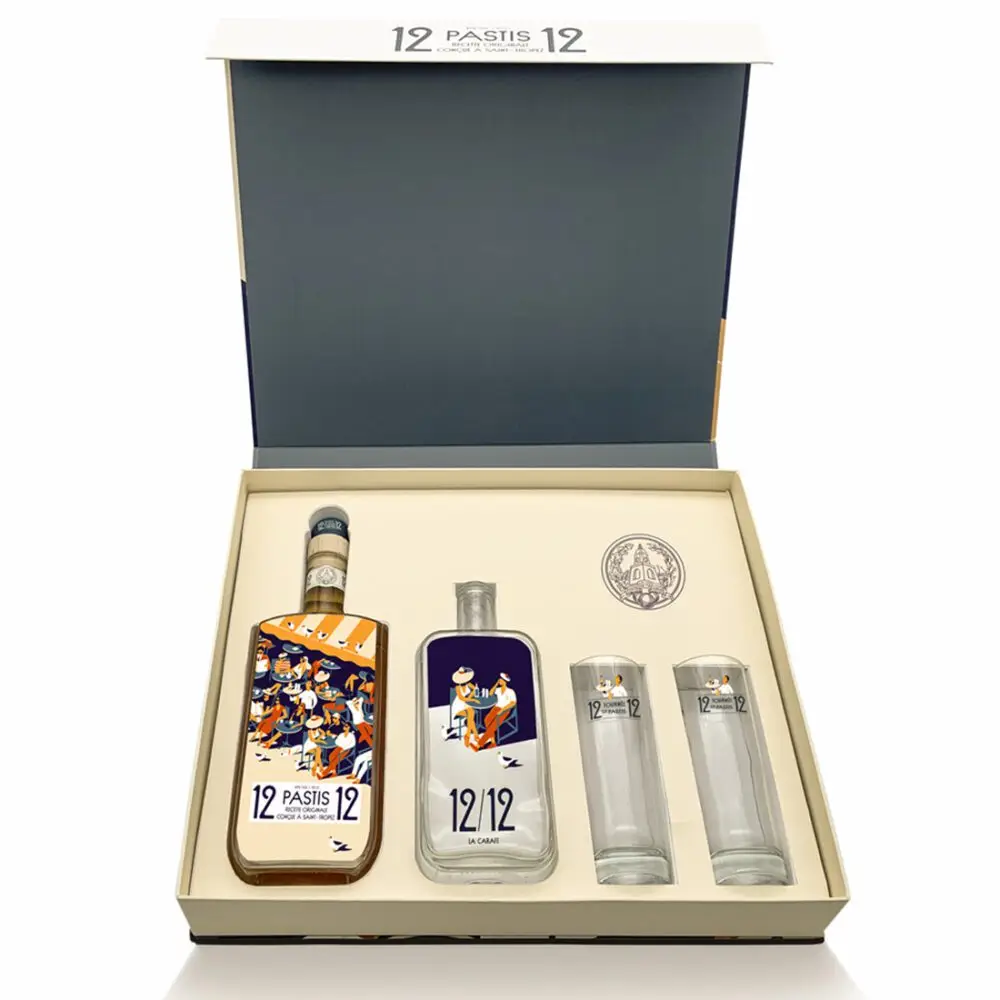 Pastis 12/12 Saint Tropez Geschenkset "Terasse